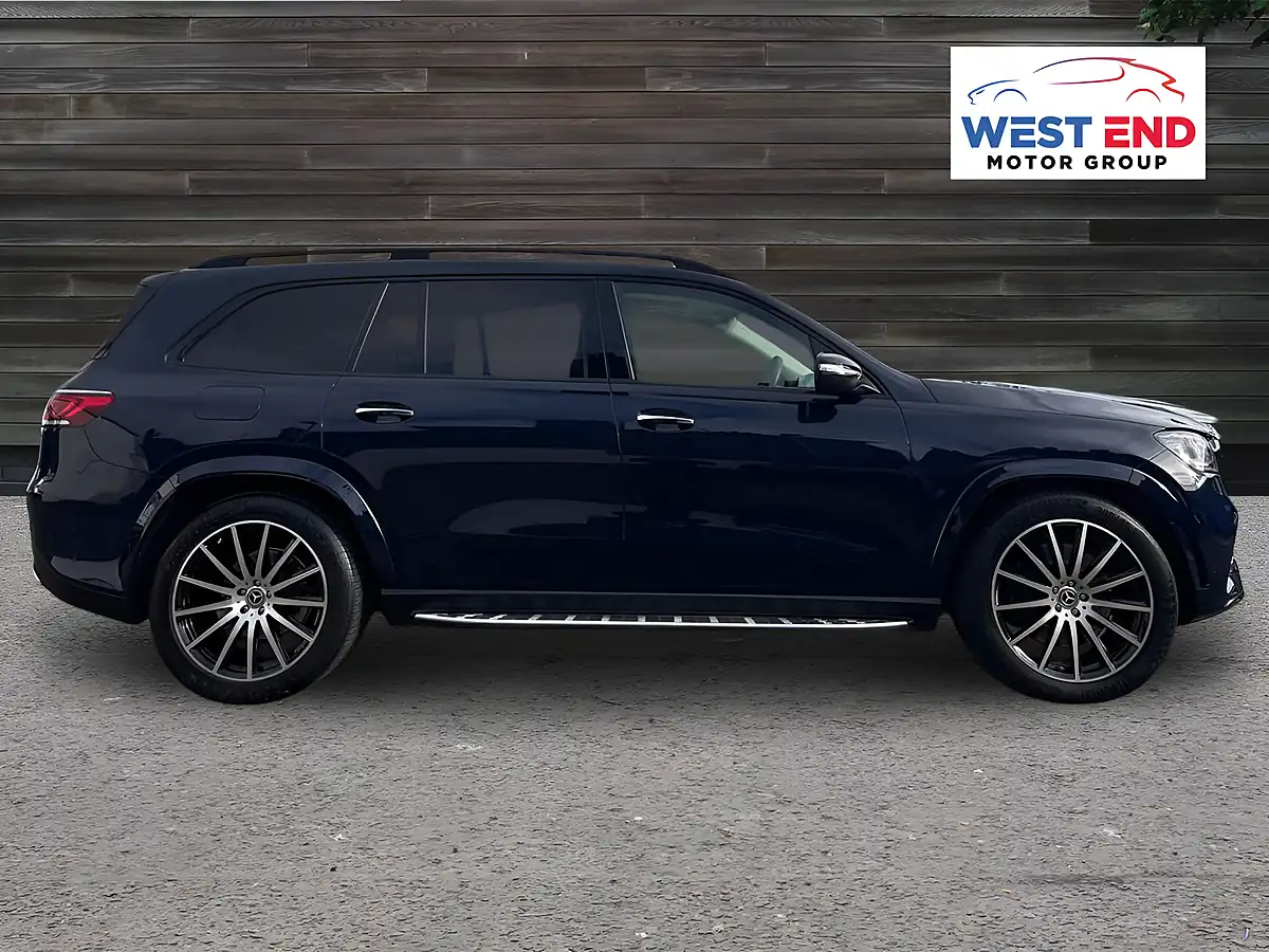 Used 2023 Mercedes-Benz Gls Night Edition Blue - Interior and Exterior details 2
