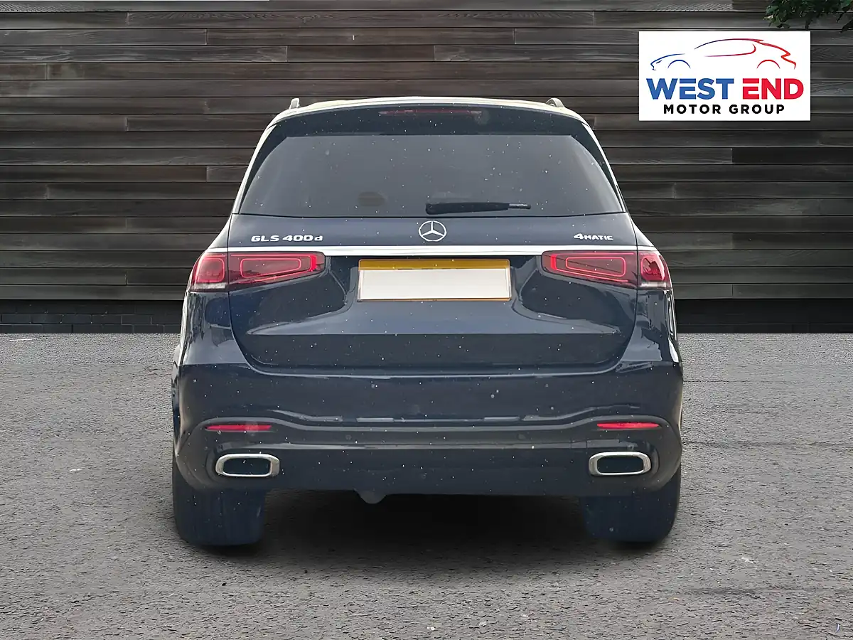 Used 2023 Mercedes-Benz Gls Night Edition Blue - Interior and Exterior details 4