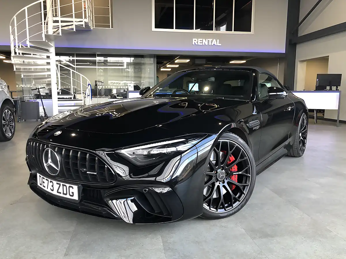 Used 2023 Mercedes-Benz Sl Premium Plus Black - Interior and Exterior details 20