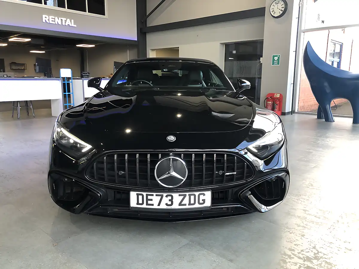 Used 2023 Mercedes-Benz Sl Premium Plus Black - Interior and Exterior details 4