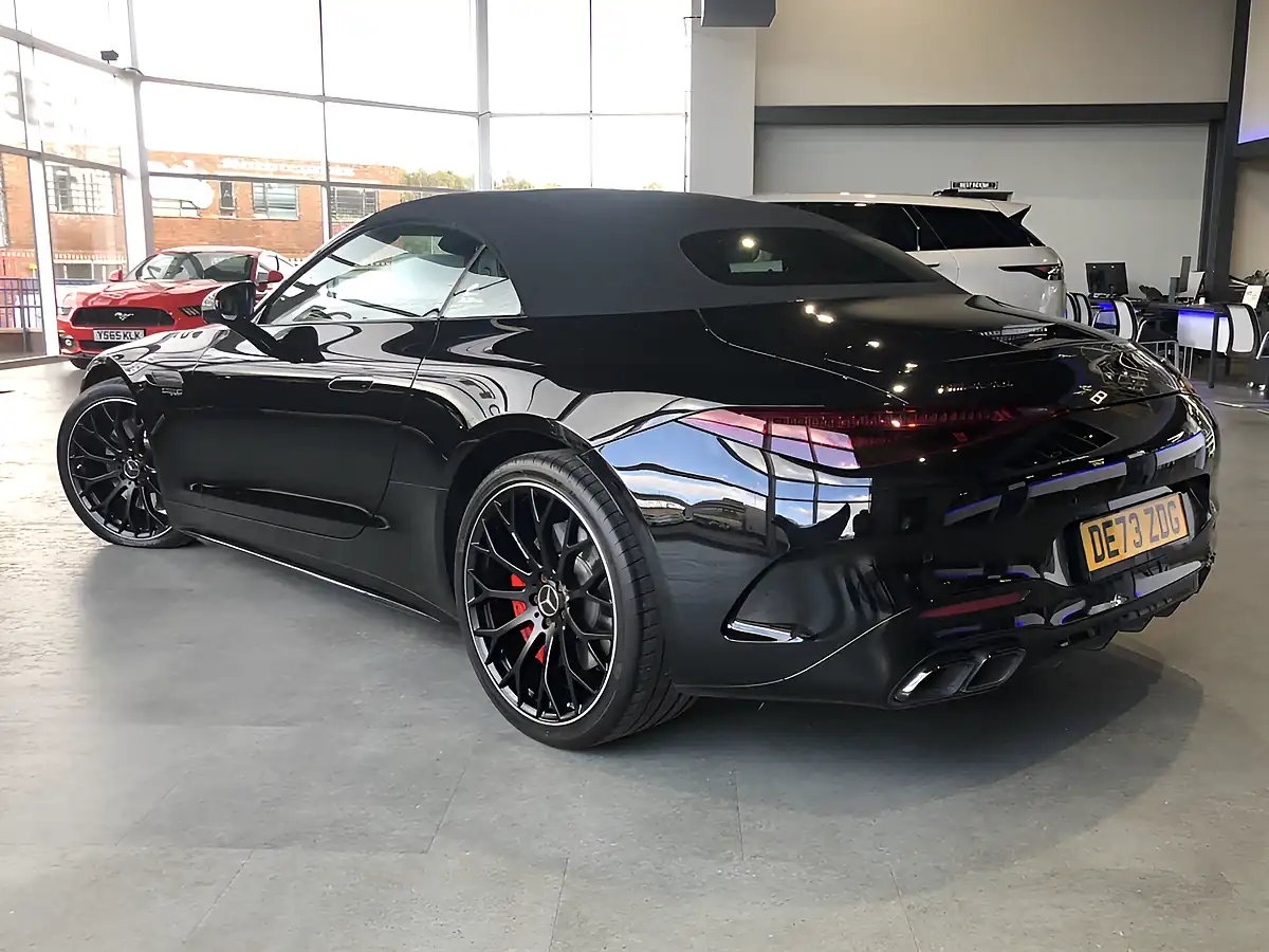 Used 2023 Mercedes-Benz Sl Premium Plus Black - Interior and Exterior details 6