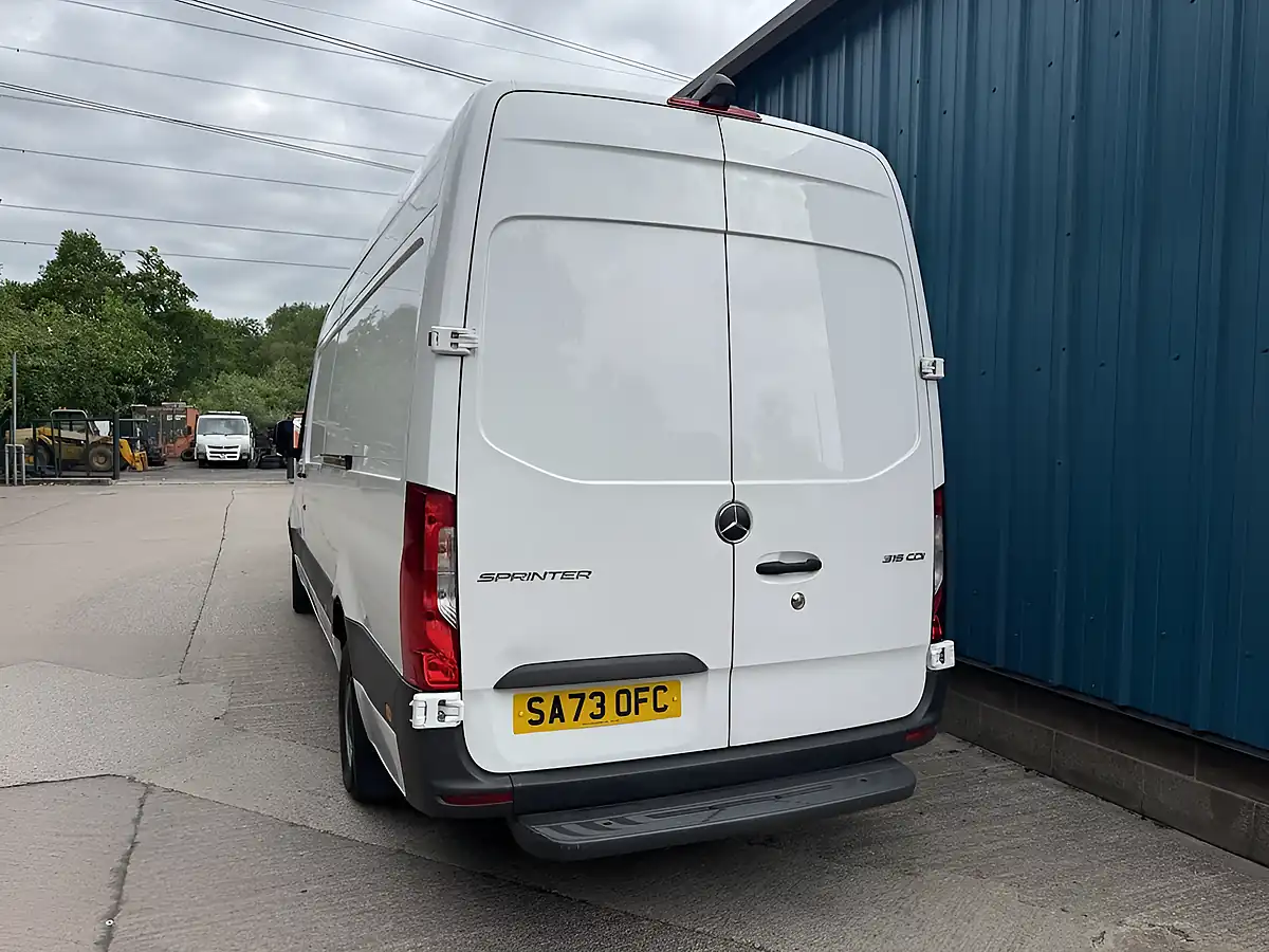 Used 2023 Mercedes-Benz Sprinter Progressive White - Interior and Exterior details 10