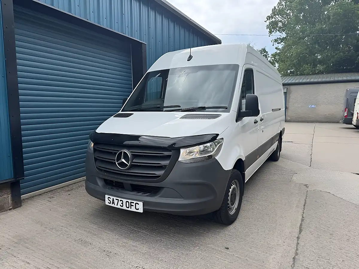 Used 2023 Mercedes-Benz Sprinter Progressive White - Interior and Exterior details 12