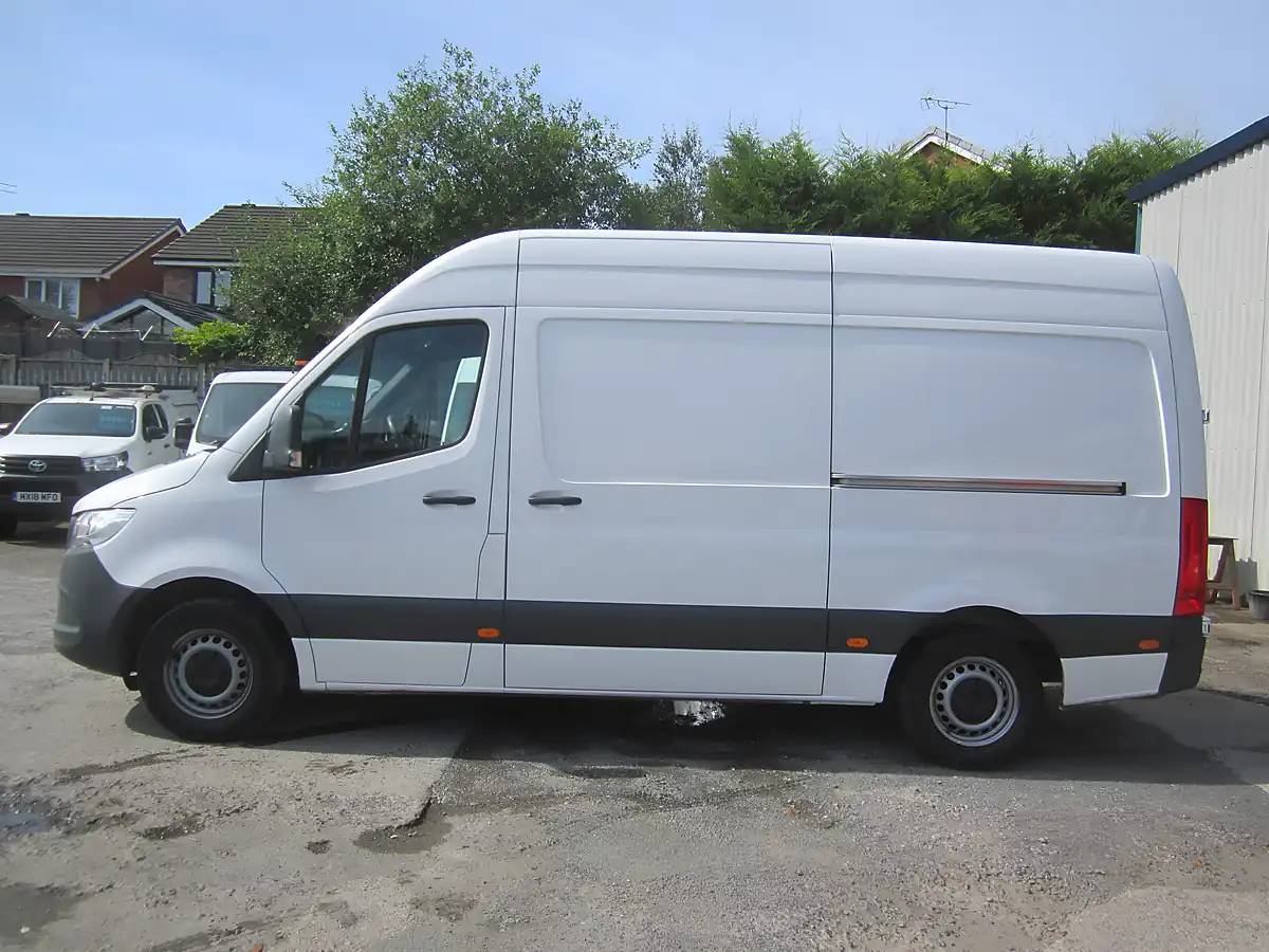 Used 2023 Mercedes-Benz Sprinter Progressive White - Interior and Exterior details 11