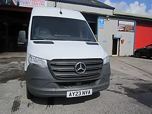 Used 2023 Mercedes-Benz Sprinter Progressive White - Interior and Exterior details 13