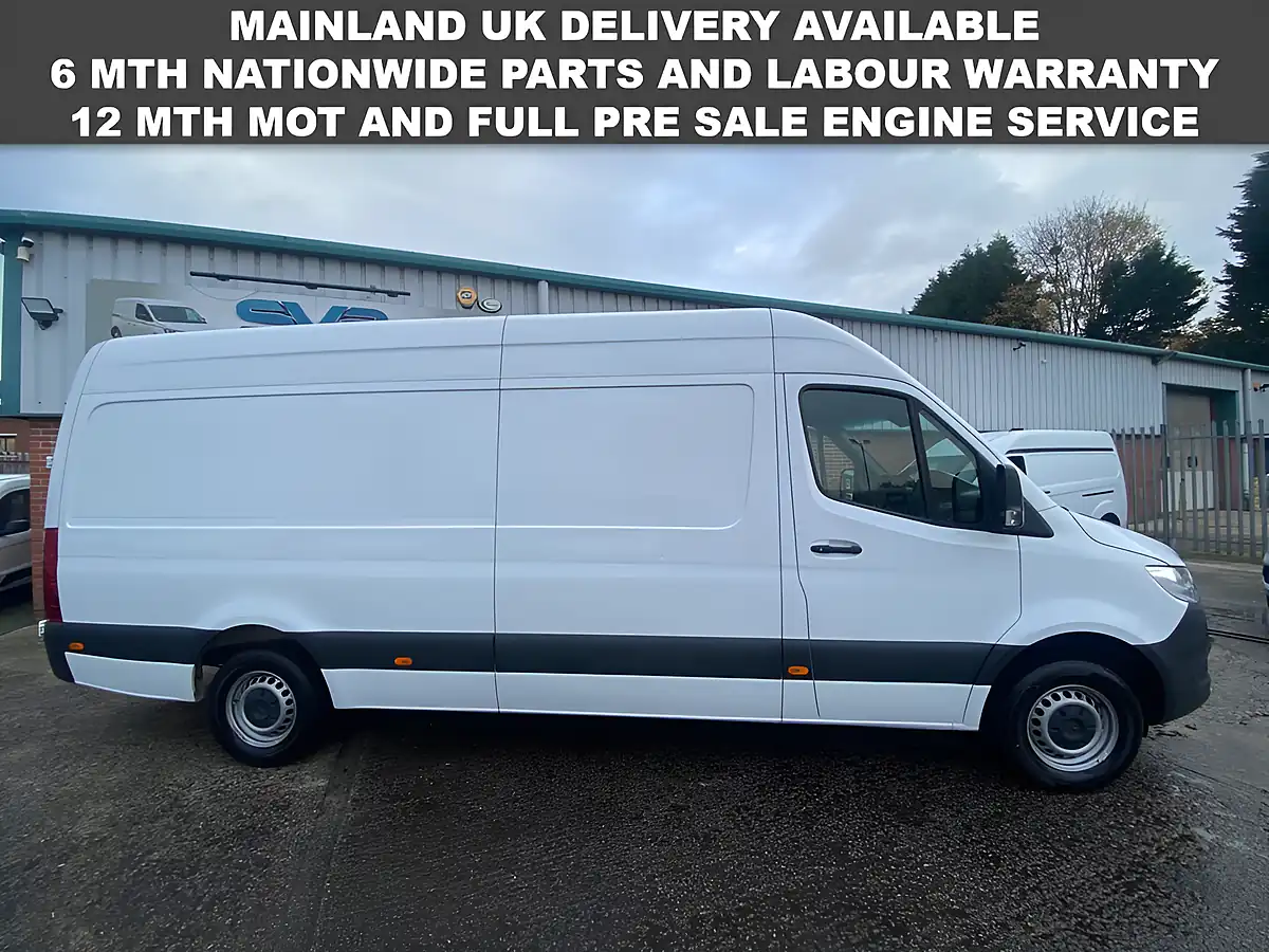 Used 2023 Mercedes-Benz Sprinter Progressive White - Interior and Exterior details 5
