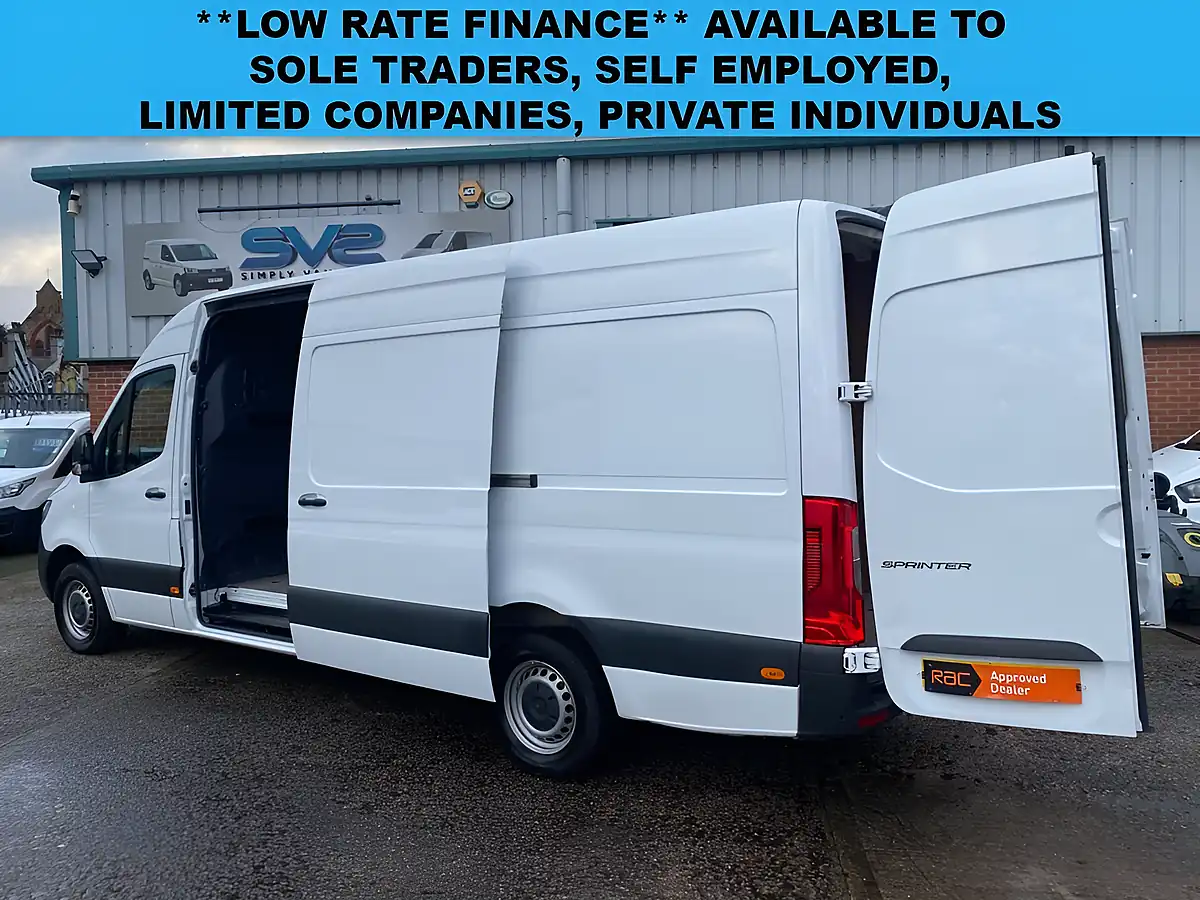 Used 2023 Mercedes-Benz Sprinter Progressive White - Interior and Exterior details 8