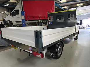 Used 2023 Mercedes-Benz Sprinter Single Cab Dropside White - Interior and Exterior details 4