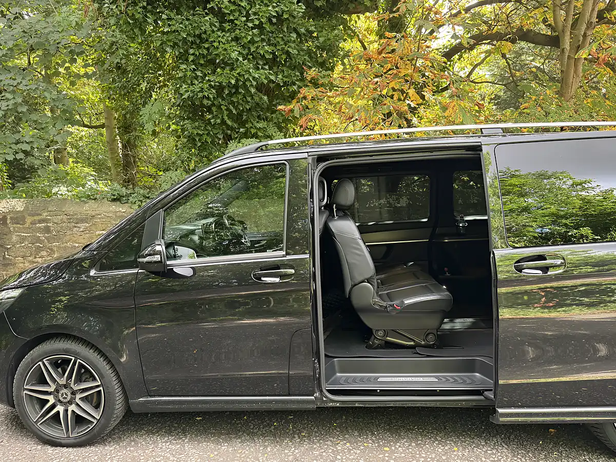 Used 2023 Mercedes-Benz V Class AMG Line Black - Interior and Exterior details 17