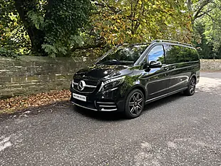 Used 2023 Mercedes-Benz V Class AMG Line Black - Interior and Exterior details 8