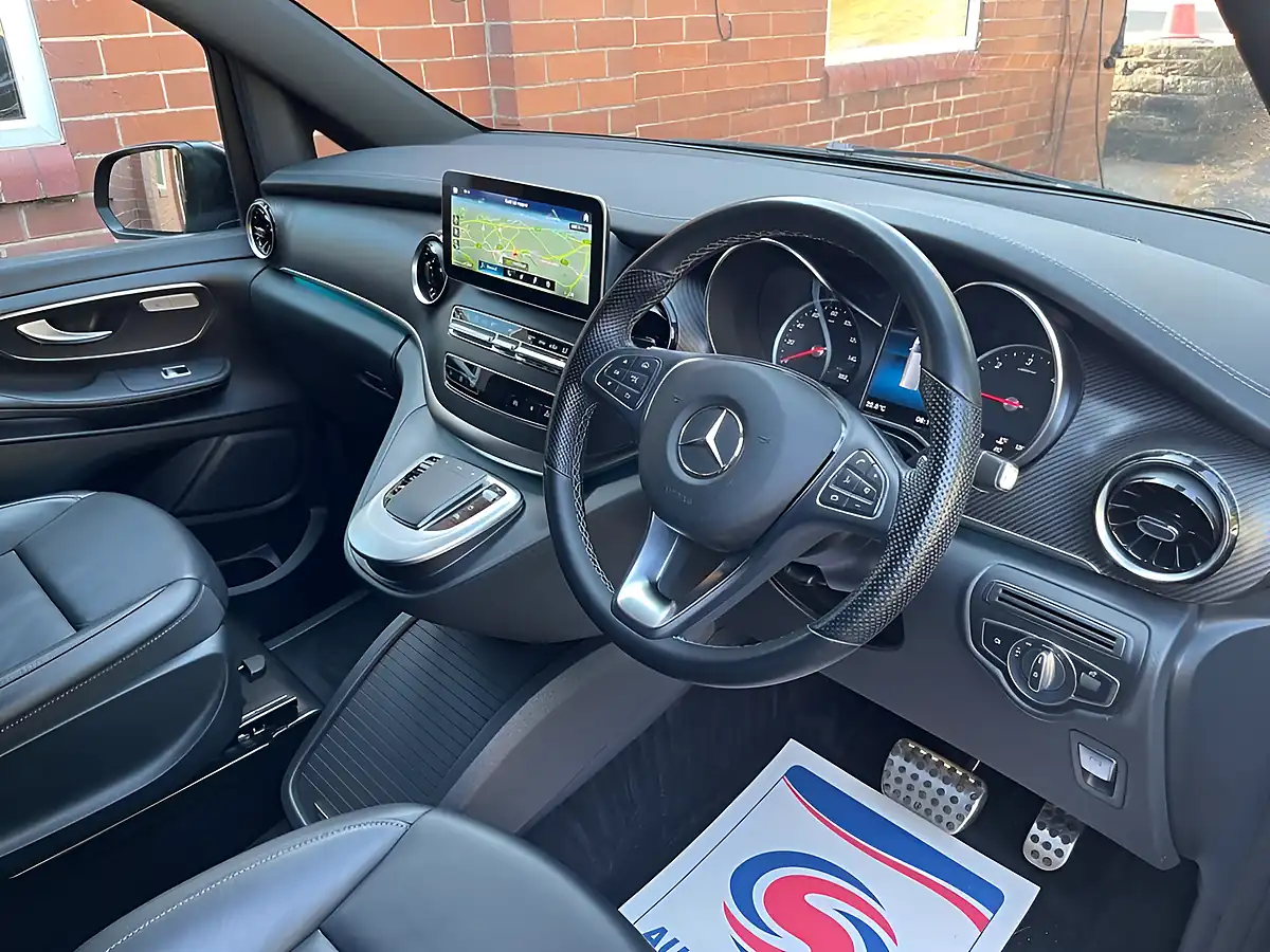 Used 2023 Mercedes-Benz V Class AMG Line Grey - Interior and Exterior details 4