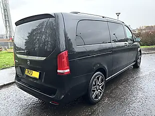 Used 2023 Mercedes-Benz V Class AMG Line Obsidian Black - Interior and Exterior details 10