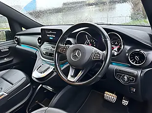 Used 2023 Mercedes-Benz V Class AMG Line Obsidian Black - Interior and Exterior details 15