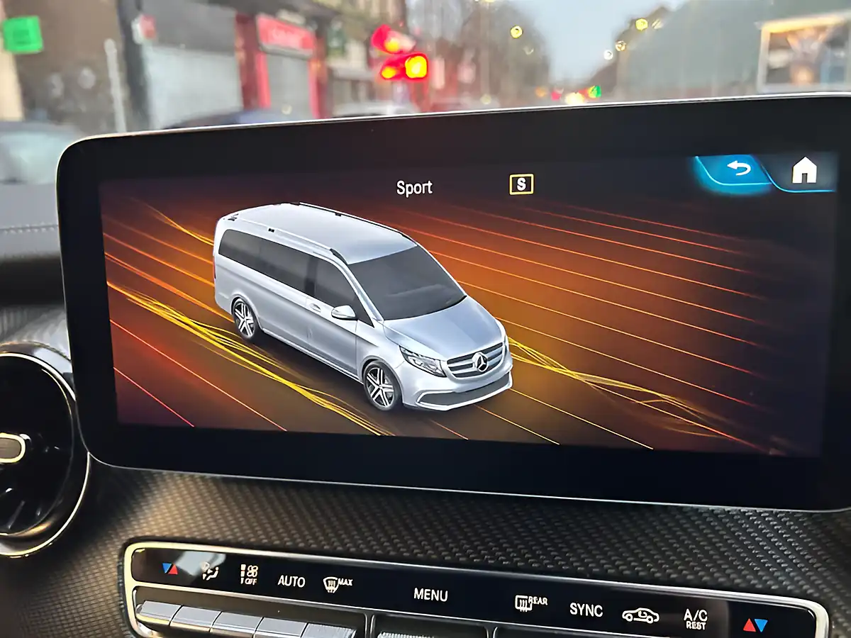 Used 2023 Mercedes-Benz V Class AMG Line Obsidian Black - Interior and Exterior details 20