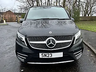 Used 2023 Mercedes-Benz V Class AMG Line Obsidian Black - Interior and Exterior details 3