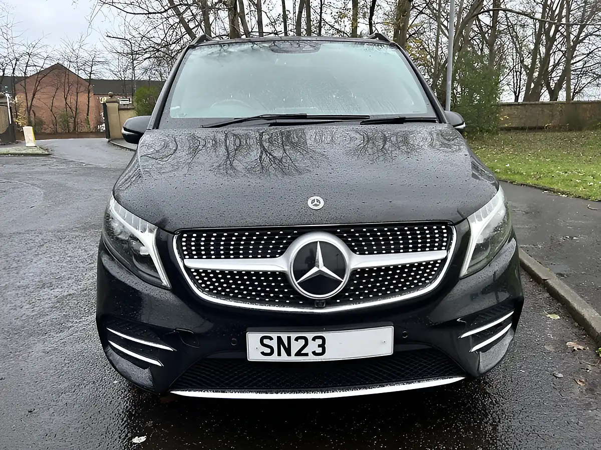 Used 2023 Mercedes-Benz V Class AMG Line Obsidian Black - Interior and Exterior details 3