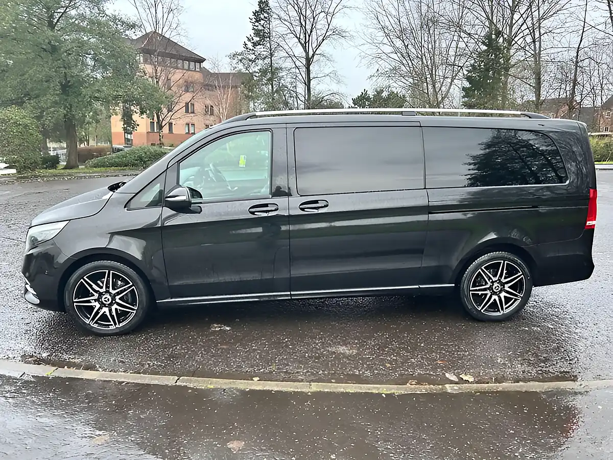Used 2023 Mercedes-Benz V Class AMG Line Obsidian Black - Interior and Exterior details 7