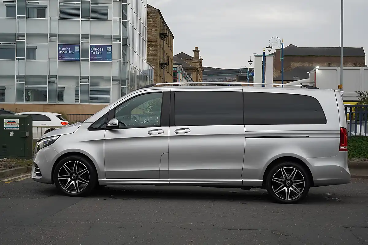 Used 2023 Mercedes-Benz V Class AMG Line Silver - Interior and Exterior details 10