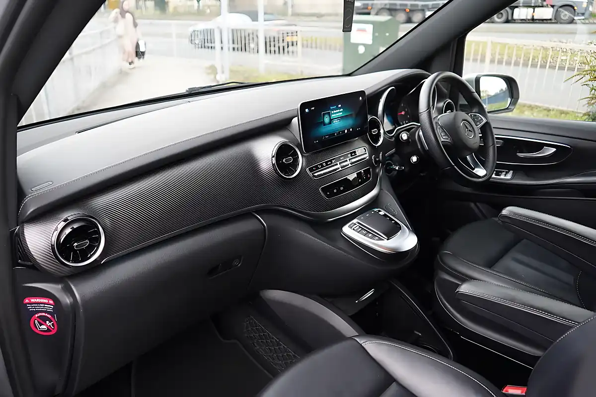 Used 2023 Mercedes-Benz V Class AMG Line Silver - Interior and Exterior details 14