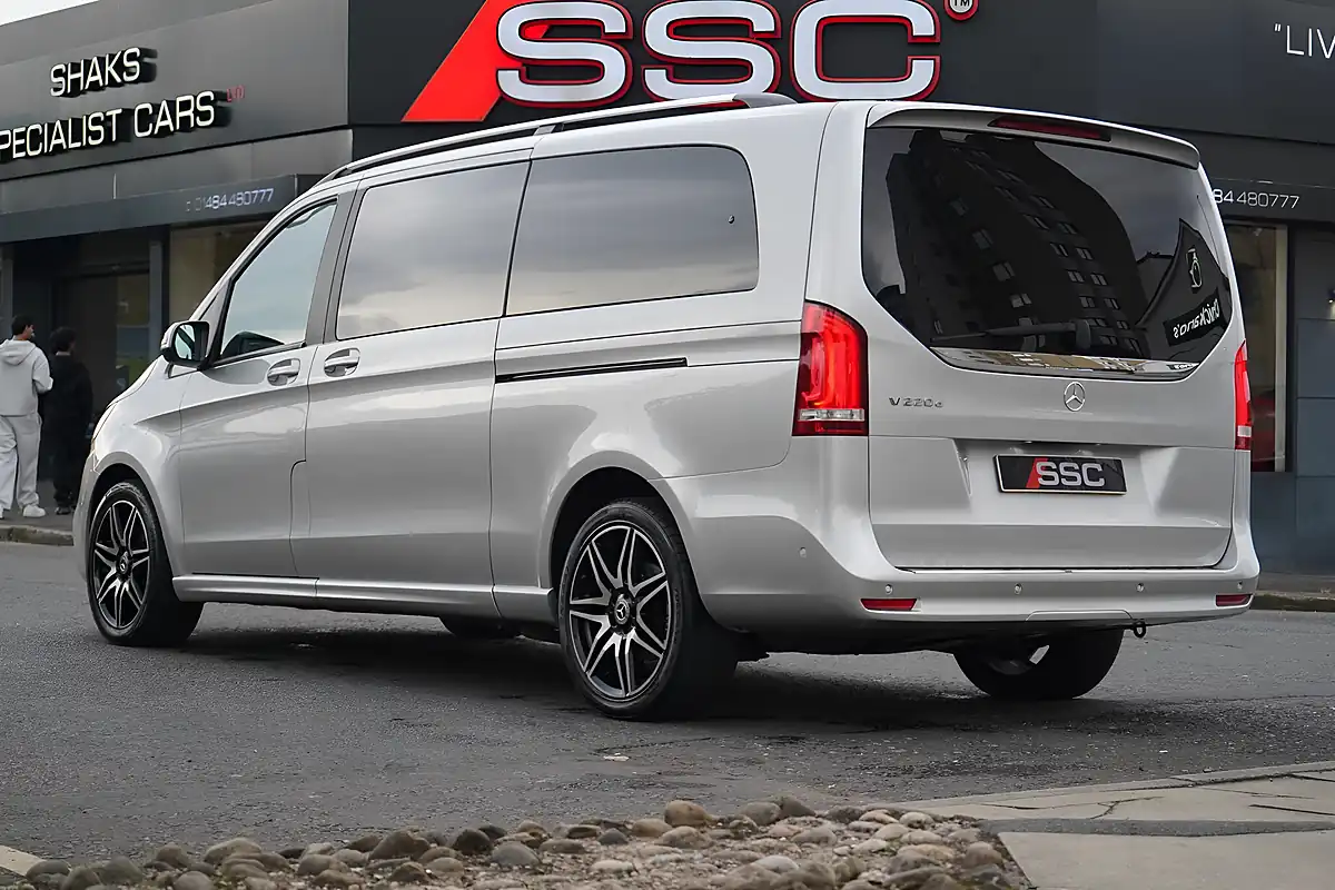 Used 2023 Mercedes-Benz V Class AMG Line Silver - Interior and Exterior details 2