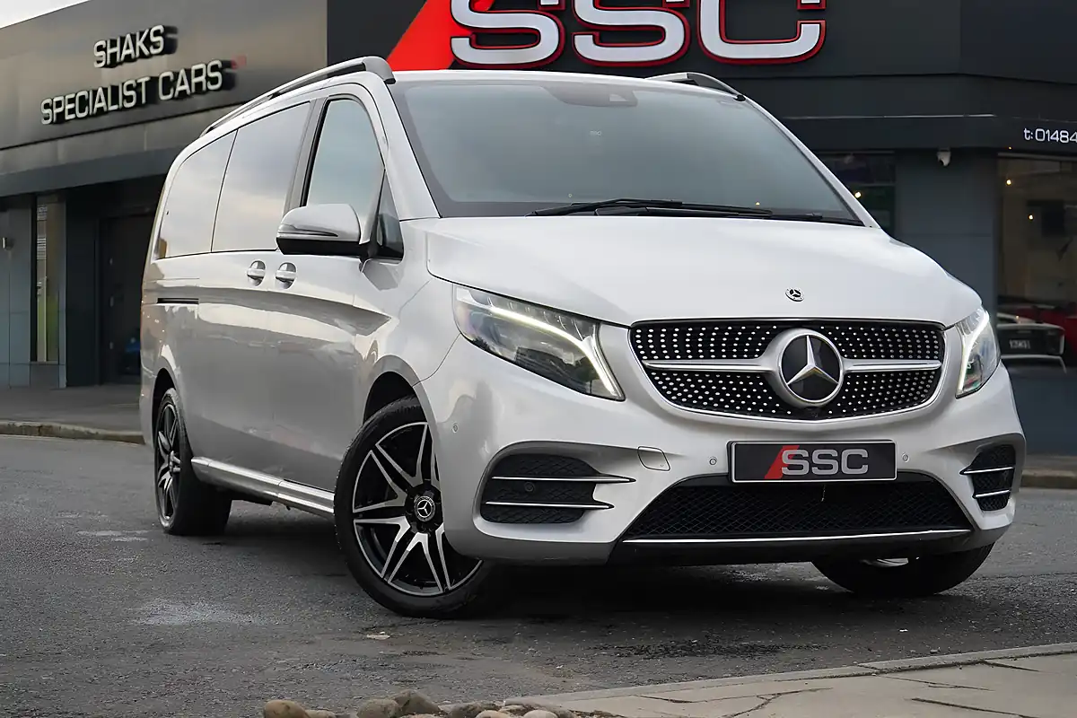 Used 2023 Mercedes-Benz V Class AMG Line Silver - Interior and Exterior details 20