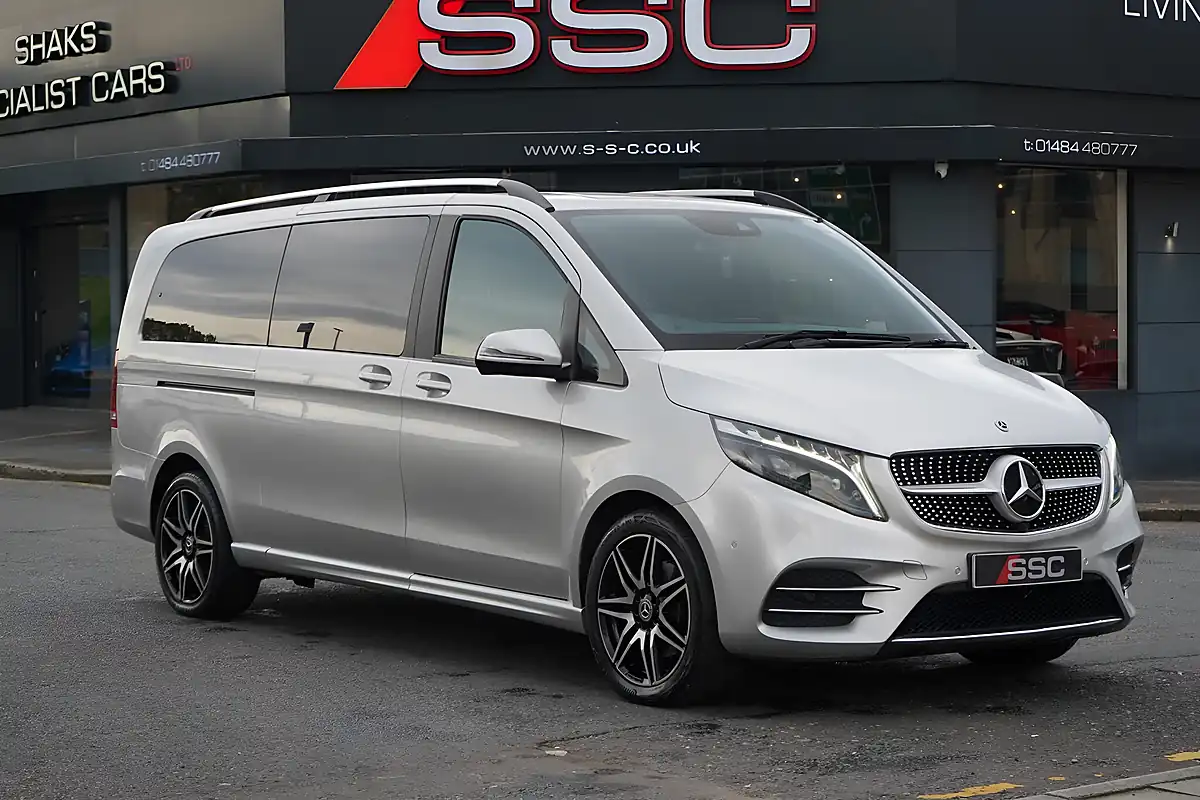 Used 2023 Mercedes-Benz V Class AMG Line Silver - Interior and Exterior details 4