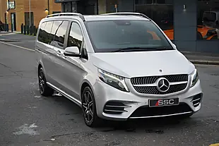 Used 2023 Mercedes-Benz V Class AMG Line Silver - Interior and Exterior details 5