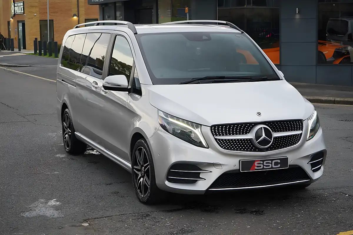 Used 2023 Mercedes-Benz V Class AMG Line Silver - Interior and Exterior details 5