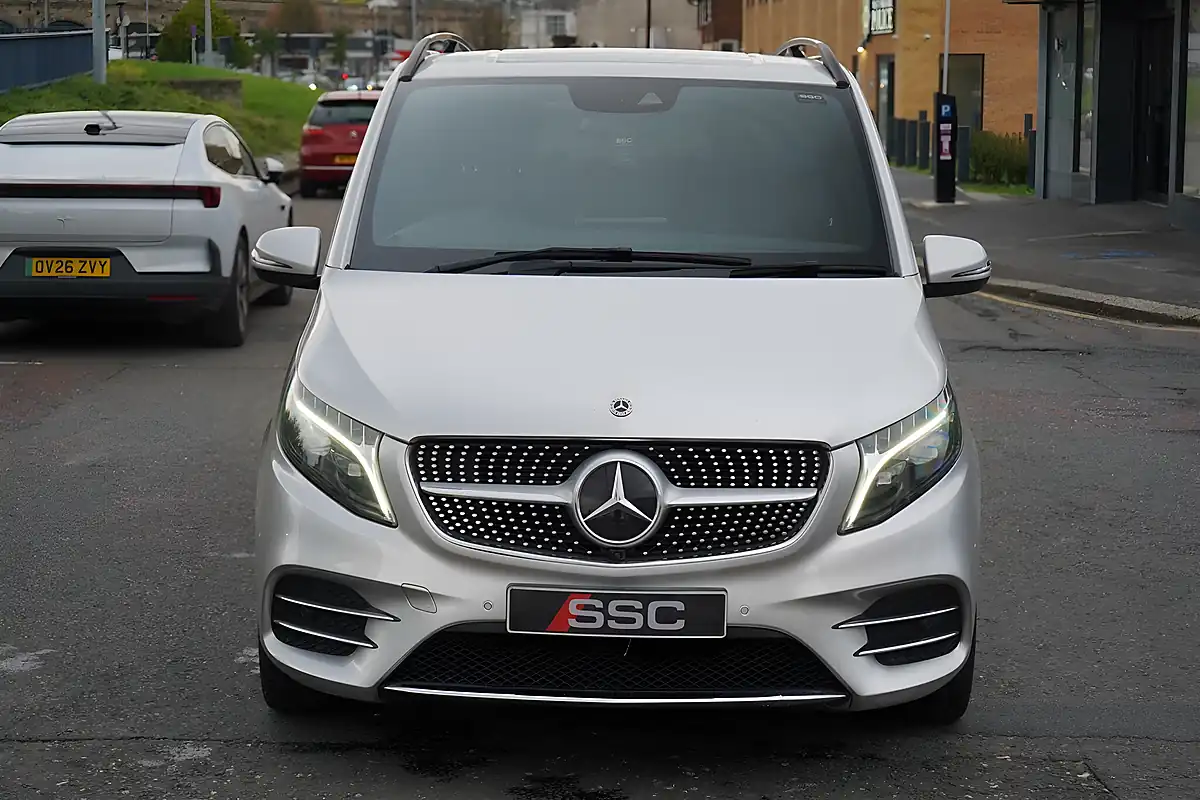 Used 2023 Mercedes-Benz V Class AMG Line Silver - Interior and Exterior details 6