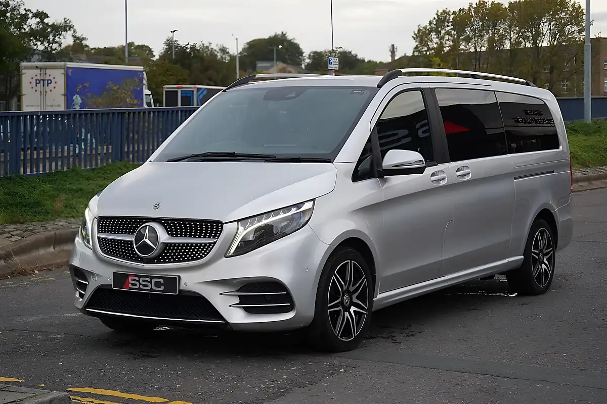 Used 2023 Mercedes-Benz V Class AMG Line Silver - Interior and Exterior details 7