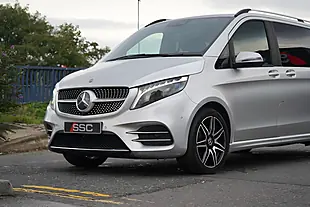 Used 2023 Mercedes-Benz V Class AMG Line Silver - Interior and Exterior details 8