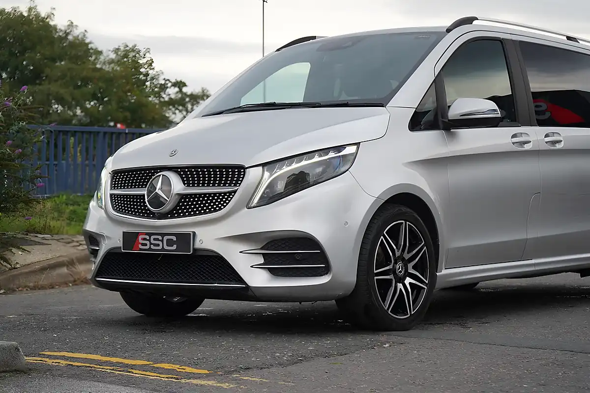 Used 2023 Mercedes-Benz V Class AMG Line Silver - Interior and Exterior details 8