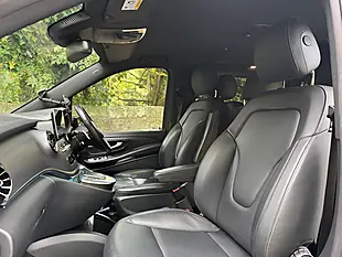 Used 2023 Mercedes-Benz V Class AMG Line Xlwb Extra Long Wheel Base With Captain Seats Black - Interior and Exterior details 16