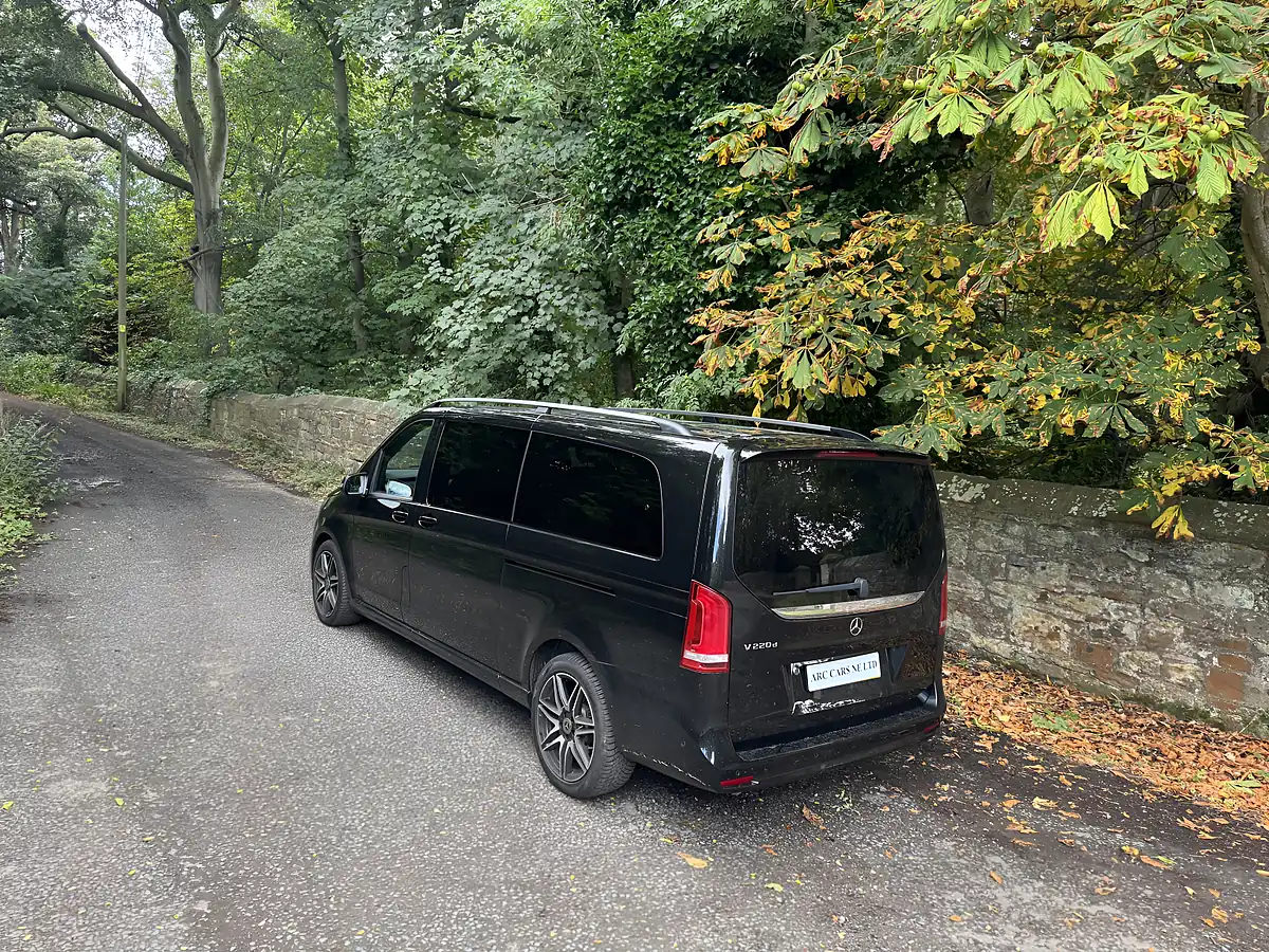 Used 2023 Mercedes-Benz V Class AMG Line Xlwb Extra Long Wheel Base With Captain Seats Black - Interior and Exterior details 4