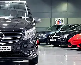 Used 2023 Mercedes-Benz Vito Premium Panel Van Black - Interior and Exterior details 10