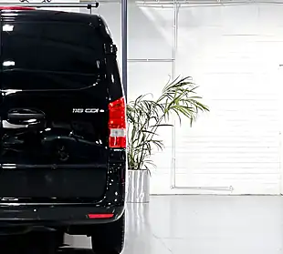 Used 2023 Mercedes-Benz Vito Premium Panel Van Black - Interior and Exterior details 11