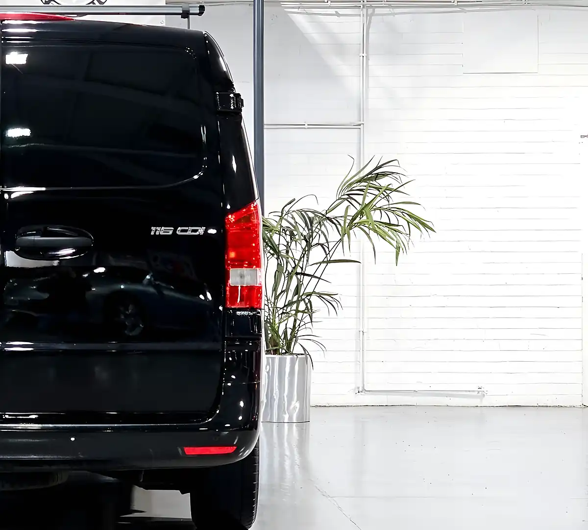 Used 2023 Mercedes-Benz Vito Premium Panel Van Black - Interior and Exterior details 11