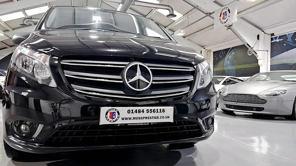 Used 2023 Mercedes-Benz Vito Premium Panel Van Black - Interior and Exterior details 14