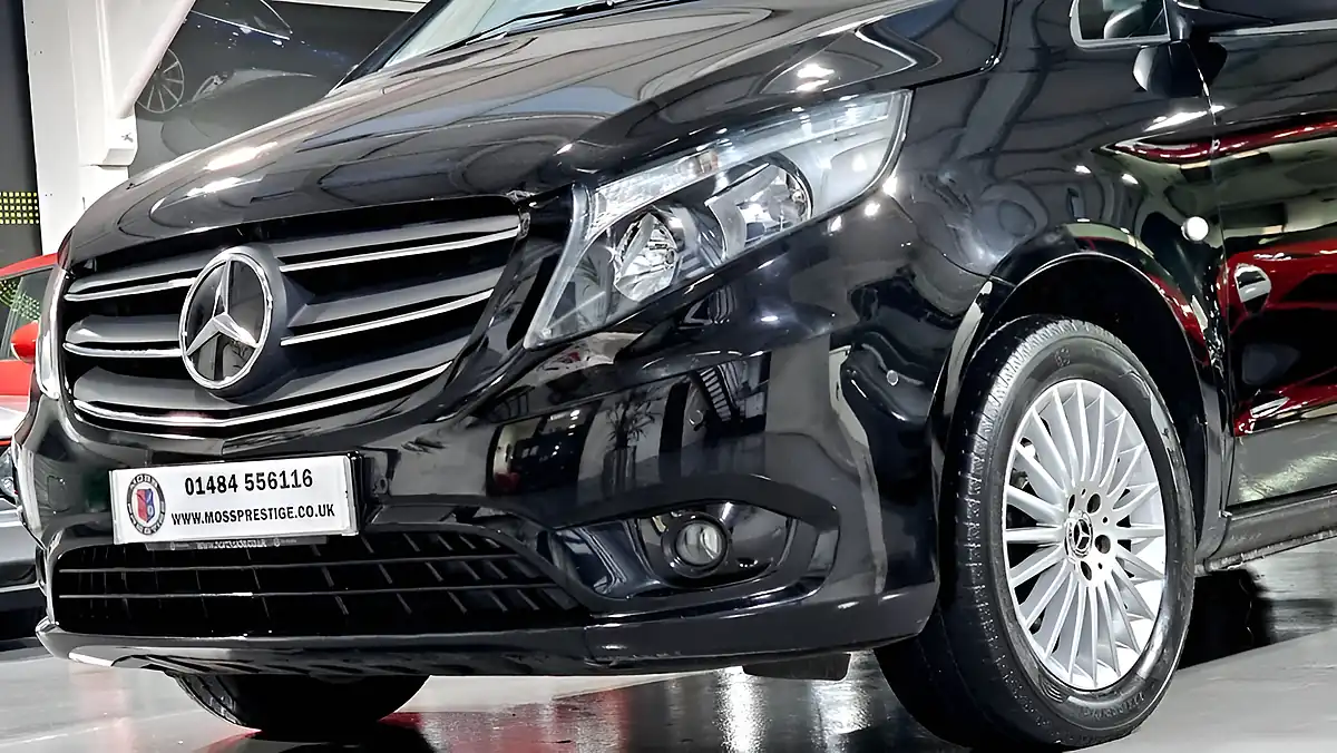 Used 2023 Mercedes-Benz Vito Premium Panel Van Black - Interior and Exterior details 18