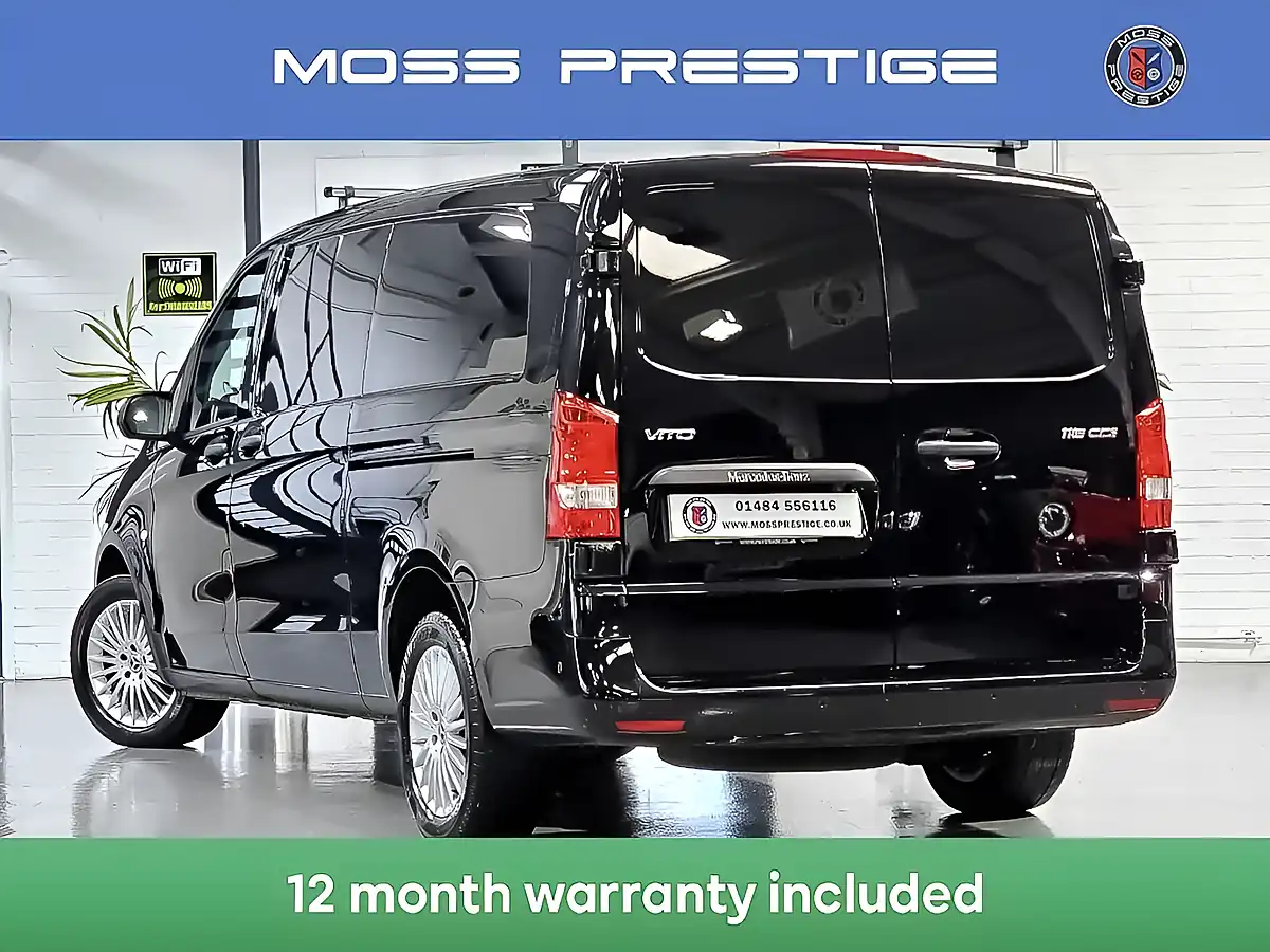Used 2023 Mercedes-Benz Vito Premium Panel Van Black - Interior and Exterior details 2