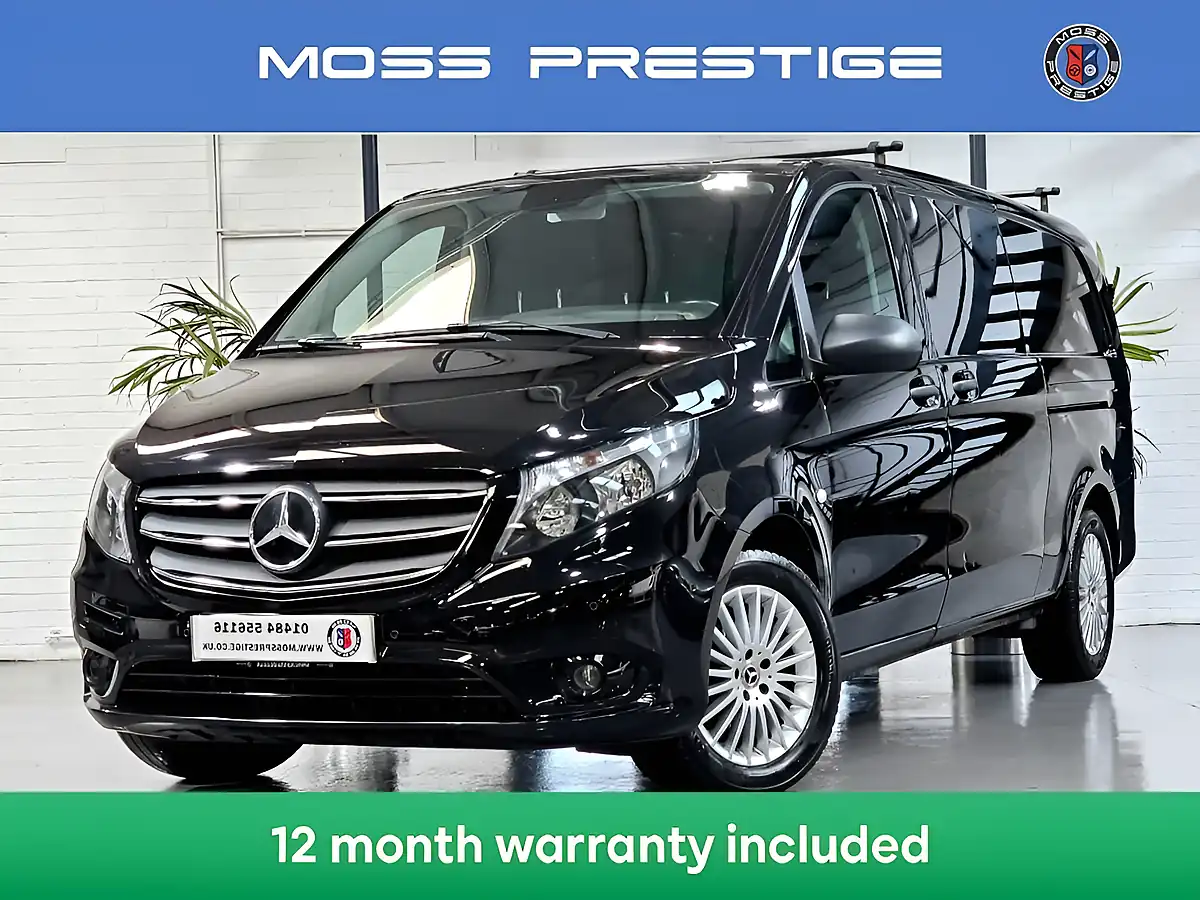 Used 2023 Mercedes-Benz Vito Premium Panel Van Black - Interior and Exterior details 3
