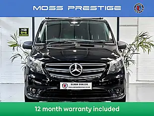 Used 2023 Mercedes-Benz Vito Premium Panel Van Black - Interior and Exterior details 4
