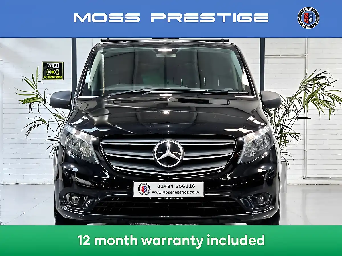 Used 2023 Mercedes-Benz Vito Premium Panel Van Black - Interior and Exterior details 4