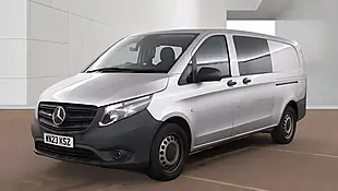 Used 2023 Mercedes-Benz Vito Progressive Crew Van Silver - Interior and Exterior details 2