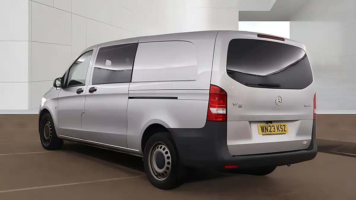 Used 2023 Mercedes-Benz Vito Progressive Crew Van Silver - Interior and Exterior details 3