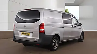 Used 2023 Mercedes-Benz Vito Progressive Crew Van Silver - Interior and Exterior details 4