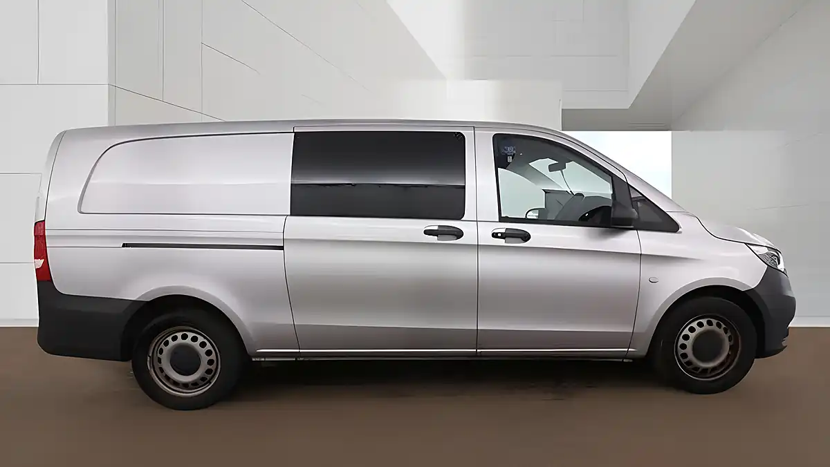 Used 2023 Mercedes-Benz Vito Progressive Crew Van Silver - Interior and Exterior details 5