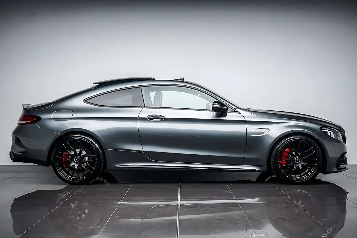 Used 2023 Mercedes C63 Night Edition Premium Plus Selenite Grey - Interior and Exterior details 10