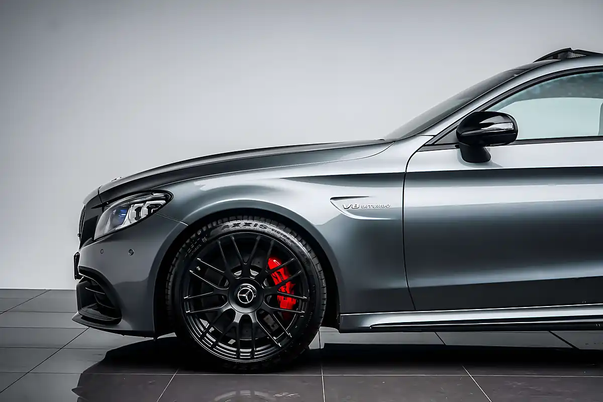 Used 2023 Mercedes C63 Night Edition Premium Plus Selenite Grey - Interior and Exterior details 11