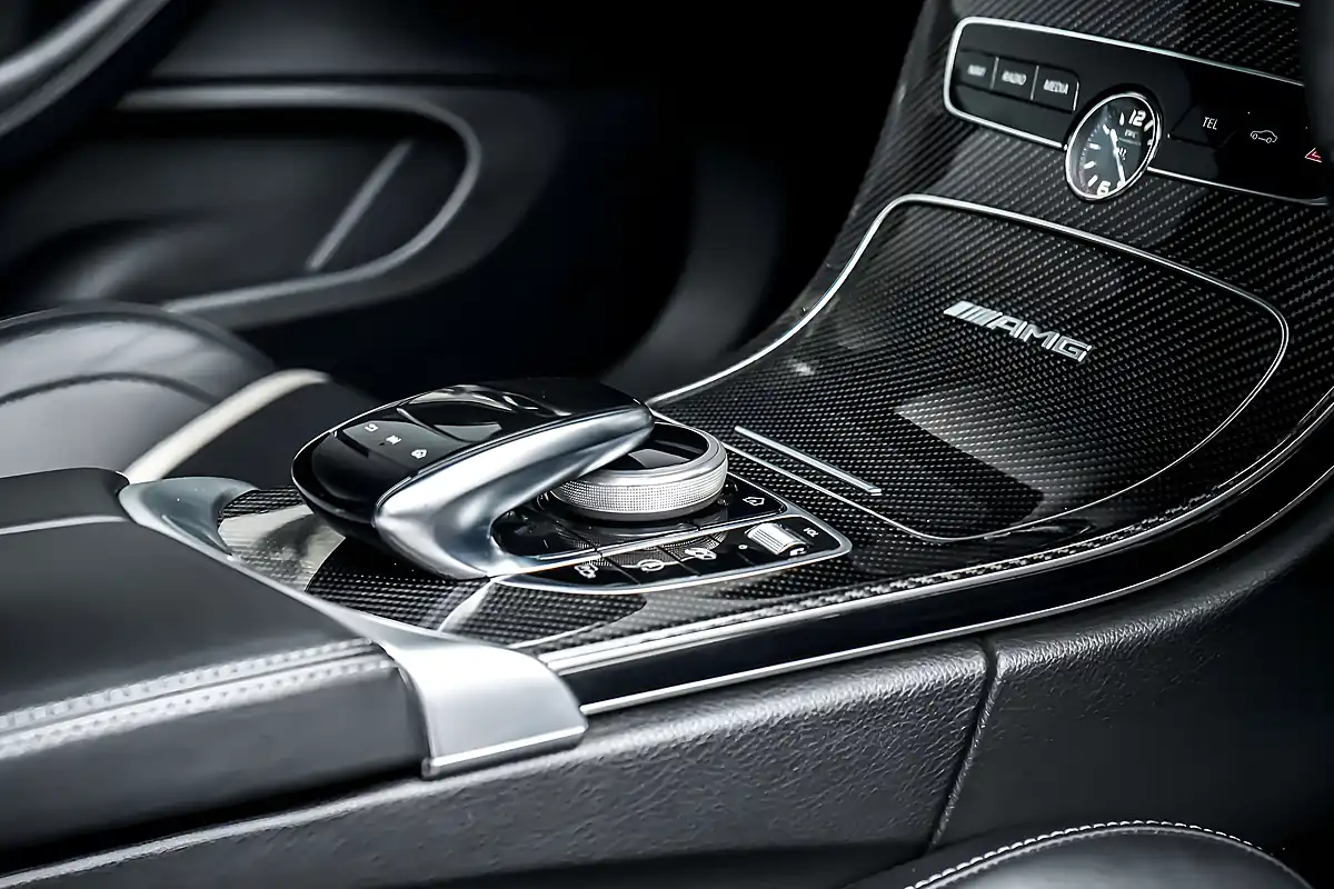 Used 2023 Mercedes C63 Night Edition Premium Plus Selenite Grey - Interior and Exterior details 15